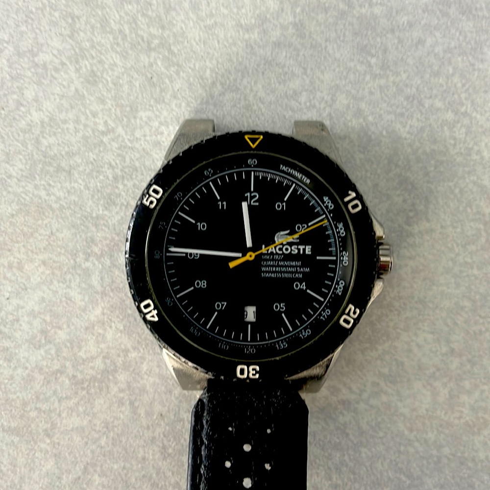 Men’s Lacoste watch